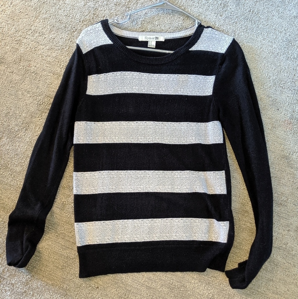 Navy sweater